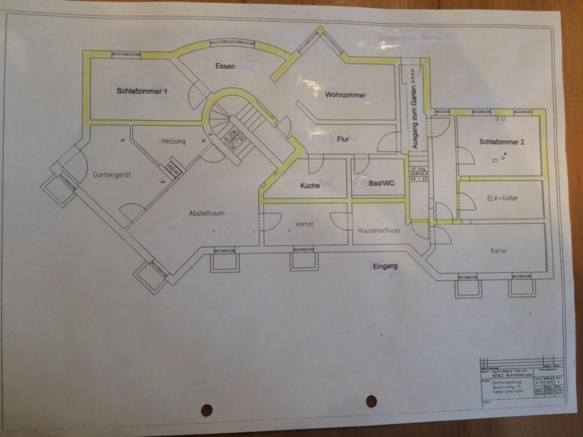 Ferienwohnung Bayernring Breitenbrunn  Ngoại thất bức ảnh